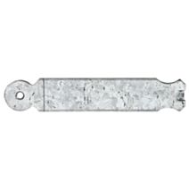 Patte à scellement arrondie Ø5,5mm 3x16x0,25cm - ALBERTS