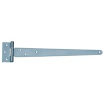 Penture anglaise + trous de vis fraisés Ø6mm 4,6x34,8cm Ep.2,5mm - ALBERTS