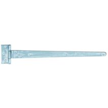 Penture anglaise + trous de vis fraisés Ø6mm 4,6x49,5cm - ALBERTS