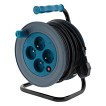 Enrouleur ménager Turquoise 3G1mm² 15m