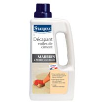 Décapant Voiles de Ciment pour Marbre et Pierres Naturelles 1L - STARWAX
