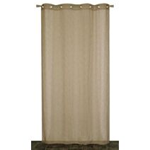 Voilage œillets étamine aspect lin atmosphère 140x240cm - DYLREV