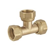 Té triple femelle écrou libre 15x21 803737 - NOYON THIEBAULT