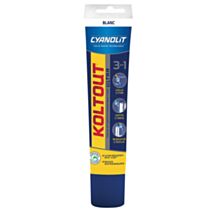 Colle et Joint Construction Koltout Ultra Blanc 125ml - CYANOLIT