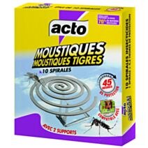 SPIRALES MOUSTIQUES - MOUSTIQUES TIGRES