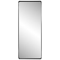 Miroir Shine noir 75x30cm