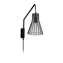 Applique Gael 34x13,8x27,5cm 40W Noir - MATHIAS 