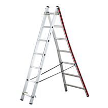 Échelle transformable base évasée 2x7 - 2m00/3m12 - INVENTIV