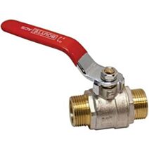 Vanne ¼ tour double mâle 20x27 - 2159350 - BOUTTE
