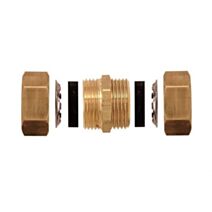 Raccord instantané laiton égal Ø16 20x27 - 1118259 - BOUTTE