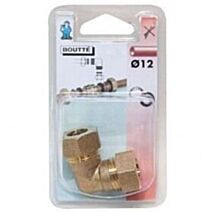 Coude instantané laiton Ø14 15x21 - 1118433 - BOUTTE