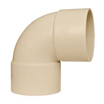COUDE PVC 87°30 D80MM FF SABLE