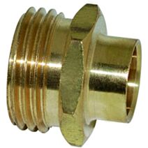 Mamelon Laiton Fer Cuivre 243gcu mâle 20x27 Ø16 3112637 - BOUTTE