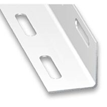 Cornière Perforé PAF 27x27mm 2m Blanc - CQFD