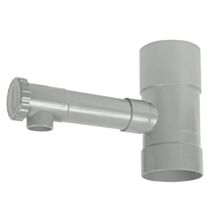 Récupérateur eaux pluviales Ø 80 gris