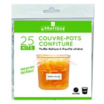 Couvre Pot Confiture x25 - LE PRATIQUE
