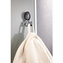 Patère 1 Tête Ventouse Noir - MOTTEZ