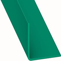 Cornière PVC vert émeraude 20x20-2m
