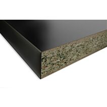 Plan de Travail Stratifié HPL Noir Mat 304x64x3,8cm - SUP BOIS