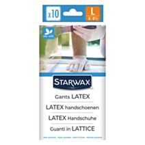 Lot de 10 Gants multiusage T.L - STARWAX
