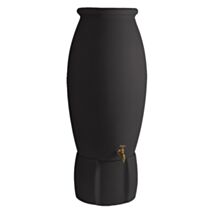 Jarre Récupérateur eau de pluie 235L anthracite + socle - BELLI