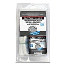 Kit réparation résine 250ml + tissu 1/4m² - SINTO