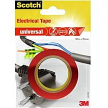 Ruban adhésif électrique rouge 10mx15mm - SCOTCH™