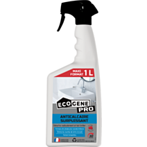 Nettoyant anti calcaire en pulvérisateur 1L - ECOGENE