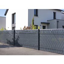 Kit lames occultantes Lixo+ gris 1,20m pour panneau rigide – DIRICKX