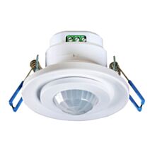 Détecteur de mouvement infrarouge LED 360° à encastrer - TIBELEC 