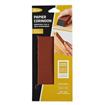 Pochette 6 feuilles corindon 93x230 panachés GERLON