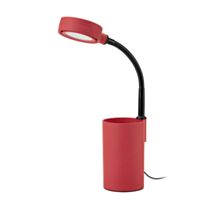 Lampe de bureau Studio rouge d9 h42