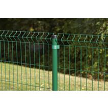 Poteau Rond Univers Vert 6005 Ø48mm 0,70m - DIRICKX