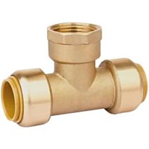 Raccord Toutub Té laiton femelle 15x21 Ø16 - 3186546 - BOUTTE