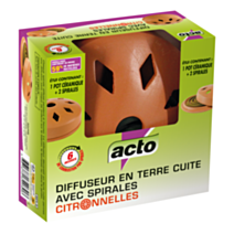 Pot céramique anti-moustiques