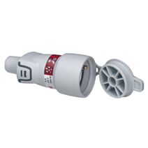 Fiche femelle Plexo 2 P+T + clapet protection IP44 - LEGRAND