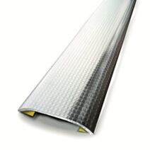 Seuil décoratif adhésif inox mailles  37/83 - 3M