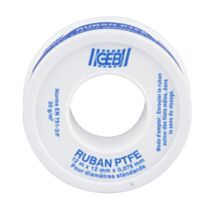 Ruban téflon PTFE 0.075 mm x 12 m - GEB