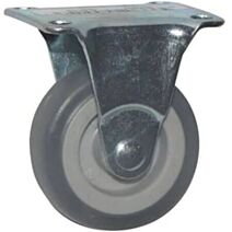Roulette d'ameublement à platine  fixe - Charge admissible 20kg. Ø50mm - CIME