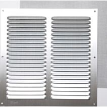 GRILLE ALUMINIUM ARGENTÉ  À VISSER 