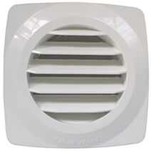 Grille aération blanc à clipser Ø 13,8cm