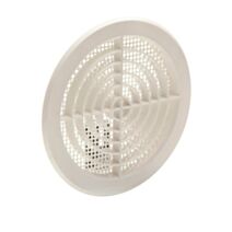 Grille aération blanc à clipser Ø 14,7cm