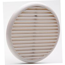 Grille aération blanc à clipser Ø 17.5cm