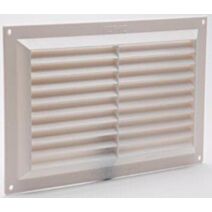 Grille d'aération ABS blanc 16,6 x 26 cm