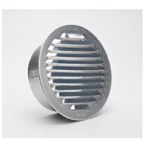 GRILLE ALUMINIUM ARGENTÉ À ENCASTRER AVEC CLIPS