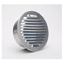 GRILLE ALUMINIUM ARGENTÉ À ENCASTRER AVEC CLIPS