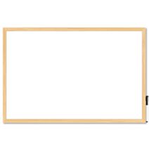 Tableau Effaçable avec Feutre 60x40cm Blanc