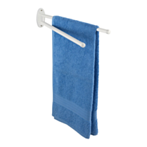 Porte-serviettes à barres blanc Basic - WENKO