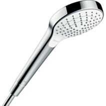 Douchette MySelect S Vario 3 jets d'intensité variable blanc/chrome  - HANSGROHE