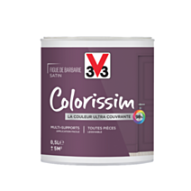 Peinture multisupport Colorissim figue satin 0,5L - V33